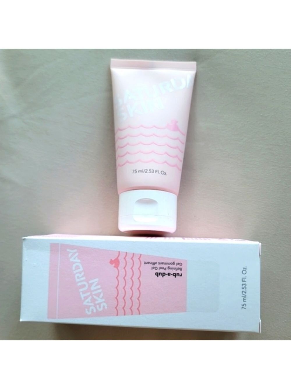 NEW! Saturday Skin Rub-A-Dub Refining Peel Gel 75 ml